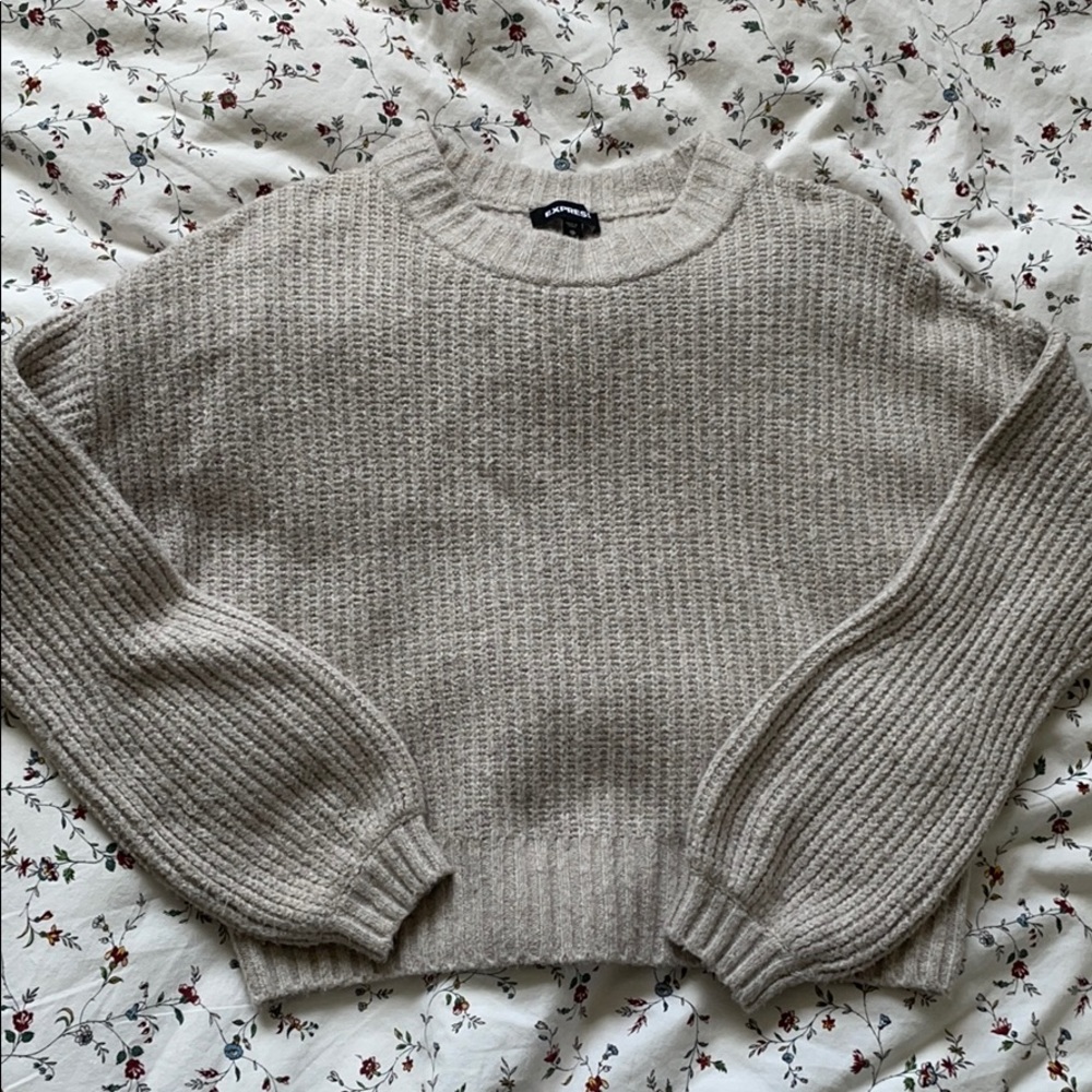 Express knit sweater
